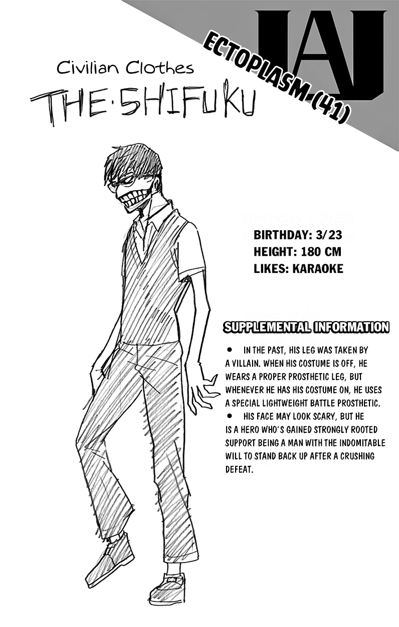 Character info: Ectoplasm. My hero academia, Hero, Boku no hero academia