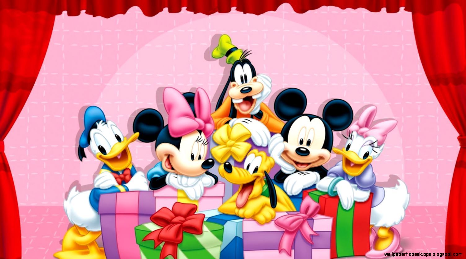 Birthday Party Mickey Minnie Mouse HD Wallpaper Mouse Y Amigos HD Wallpaper