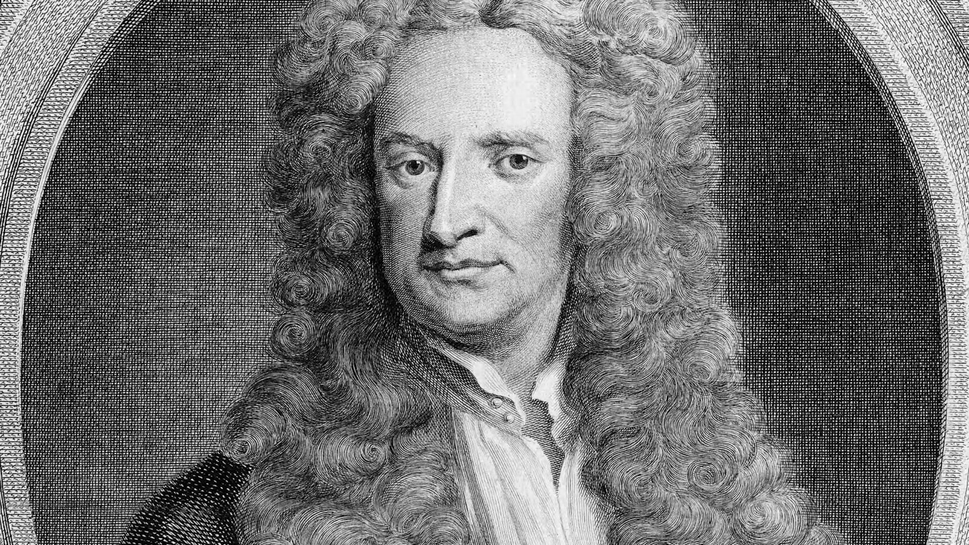 Исаак Ньютон молодой