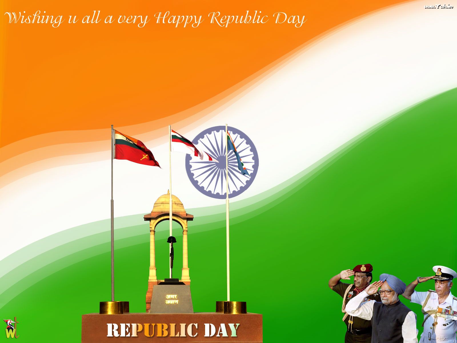 Republic Day National Flag Of India