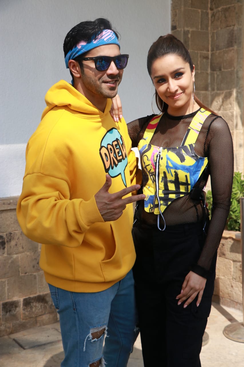 Shraddha Kapoor and Varun Dhawan in Quirky Outfits