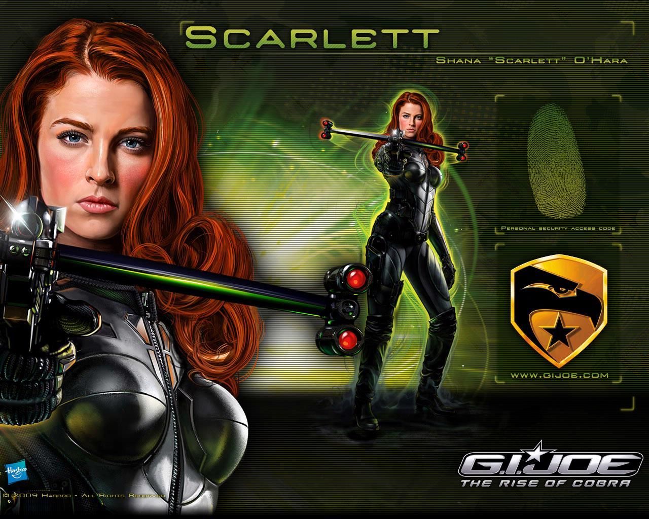 GI JOE: Rise of Cobra Scarlett. Gi joe, Gi joe scarlett, Scarlett