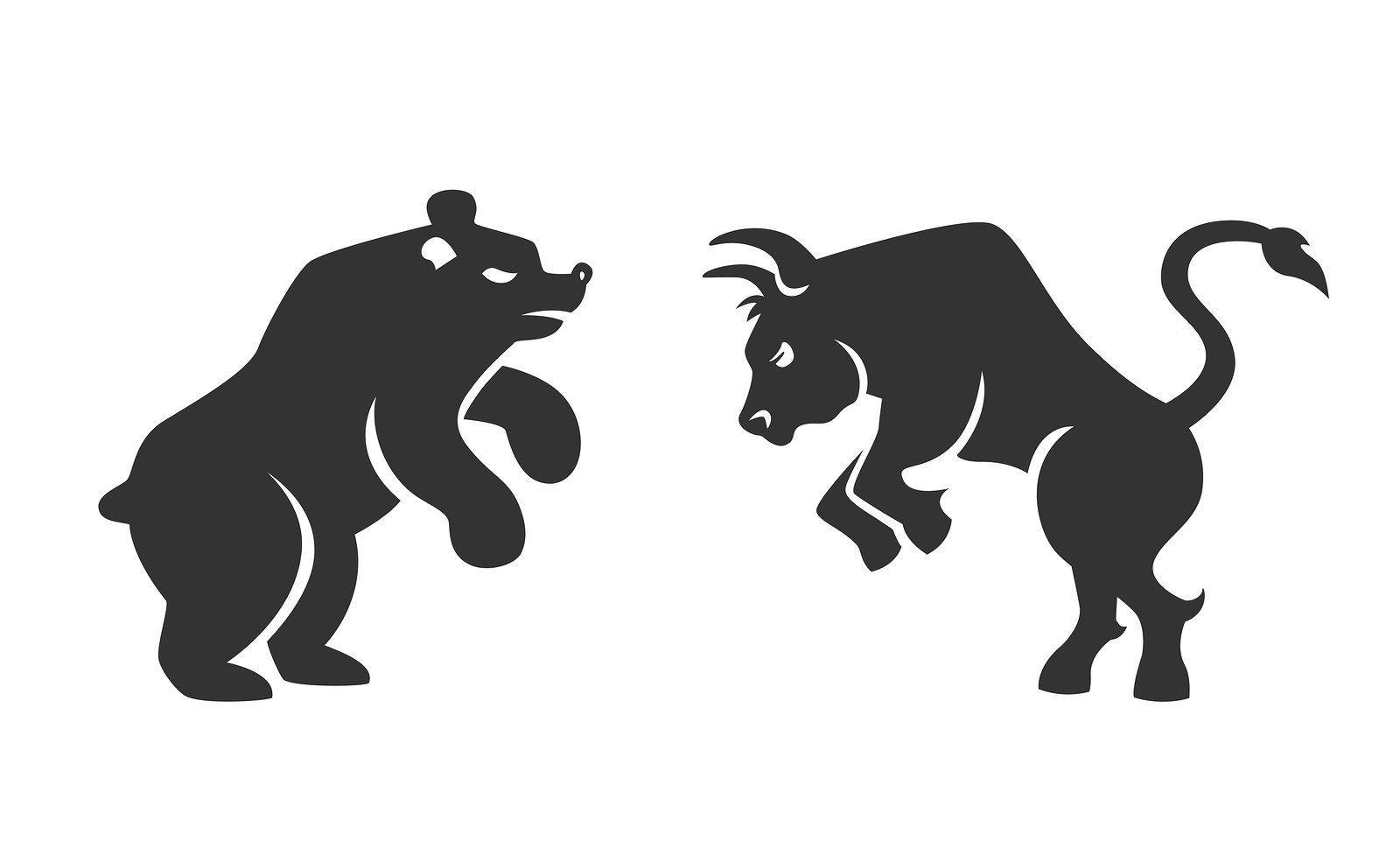 Bull vs. bear. Image source: streetwisejournal.com. Stock market, Internet marketing strategy, Bull