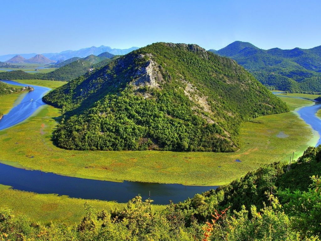 Crnojevica River Montenegro HD Desktop Wallpaper. Landscape wallpaper, Lake landscape, Landscape