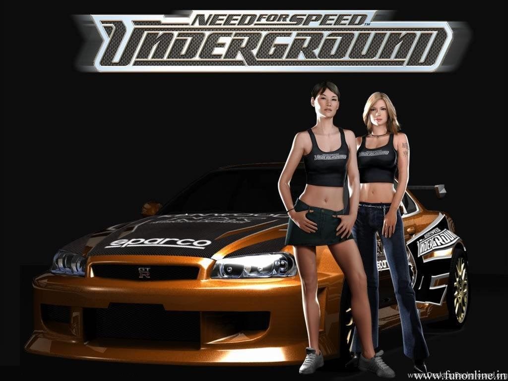 NFS Underground Racing Game Series HD Wallpaper Download For Free Desktop Background
