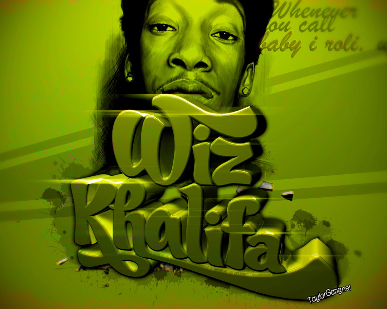 Free download Wiz Khalifa Green Rap Wallpaper [2048x1152] for your Desktop, Mobile & Tablet. Explore Wiz Khalifa Wallpaper. Wiz Khalifa Wallpaper, Wiz Khalifa Background, Wiz Khalifa Background