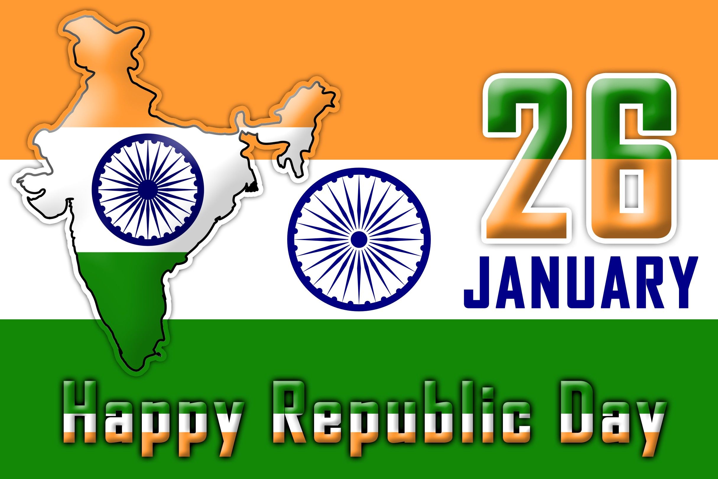 Happy Republic Day Image, Wallpaper, Photo Download 2021 HD