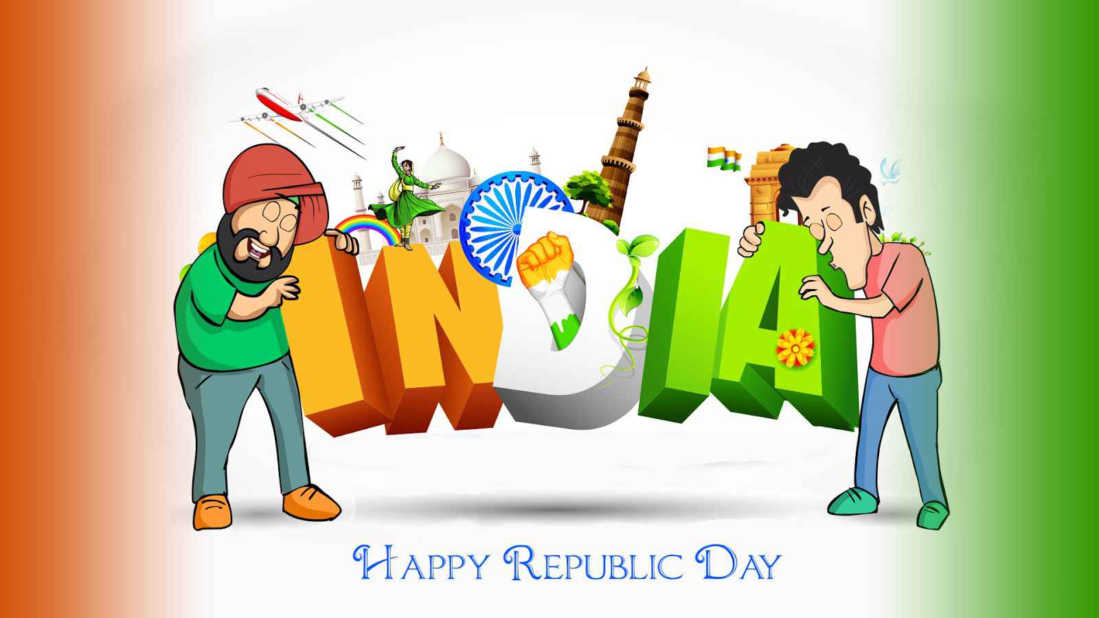 Happy Republic Day 2021 HD Image with Quotes Free Download