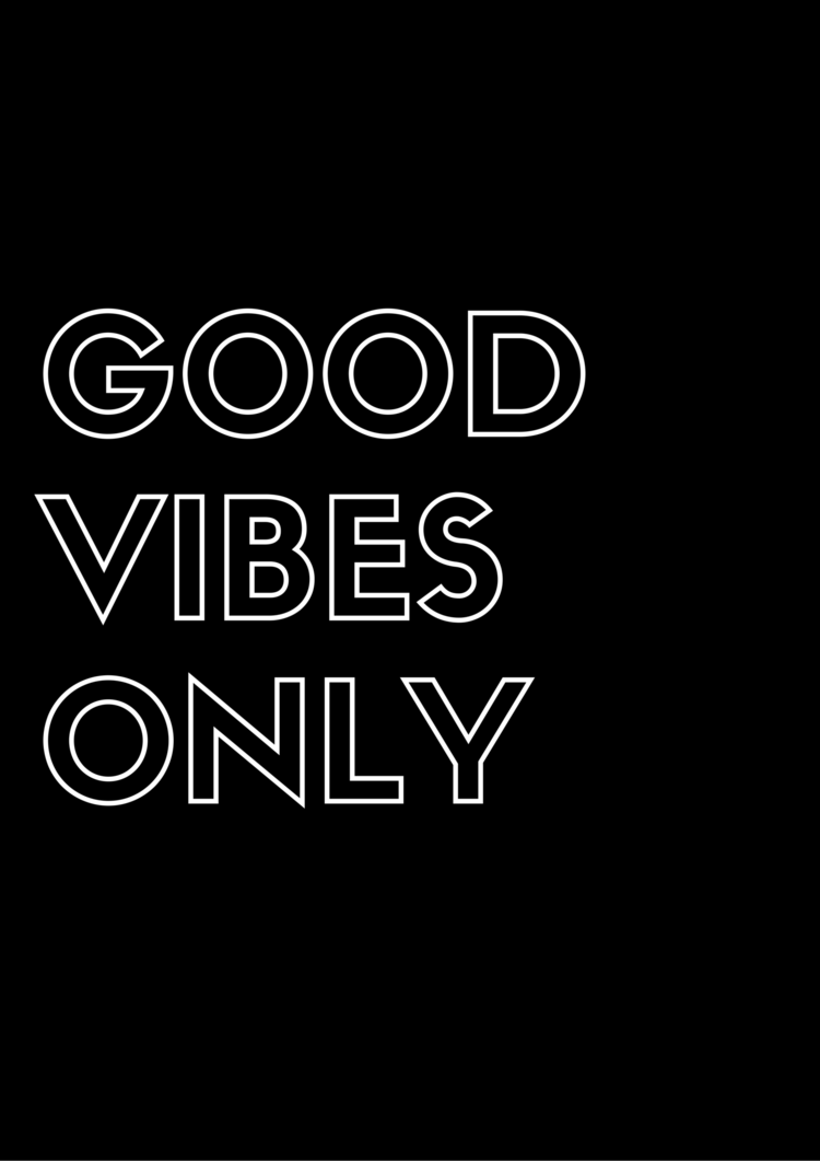 Positive Vibes Desktop Wallpaper