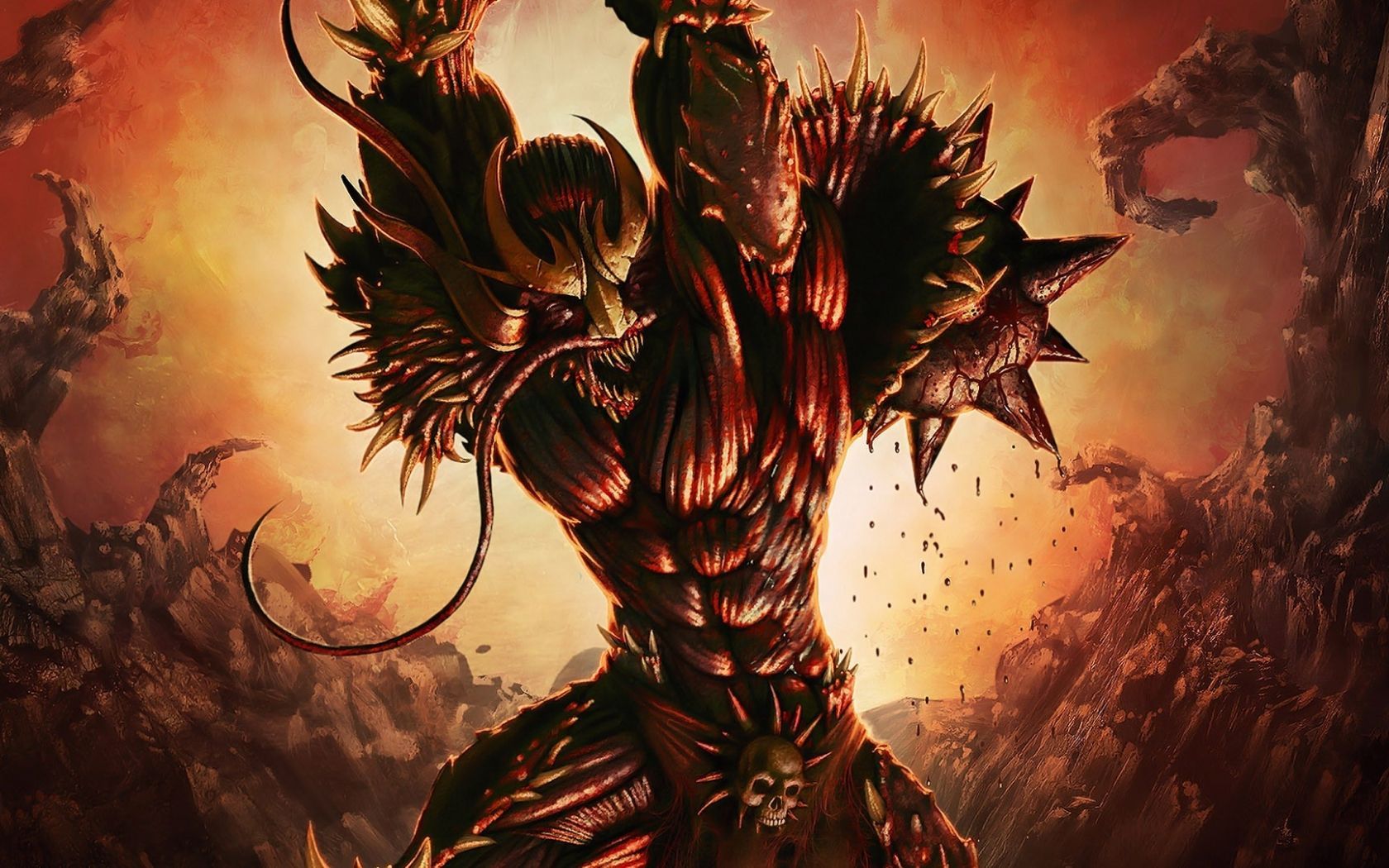 Demon Monster Wallpaper Free Demon Monster Background