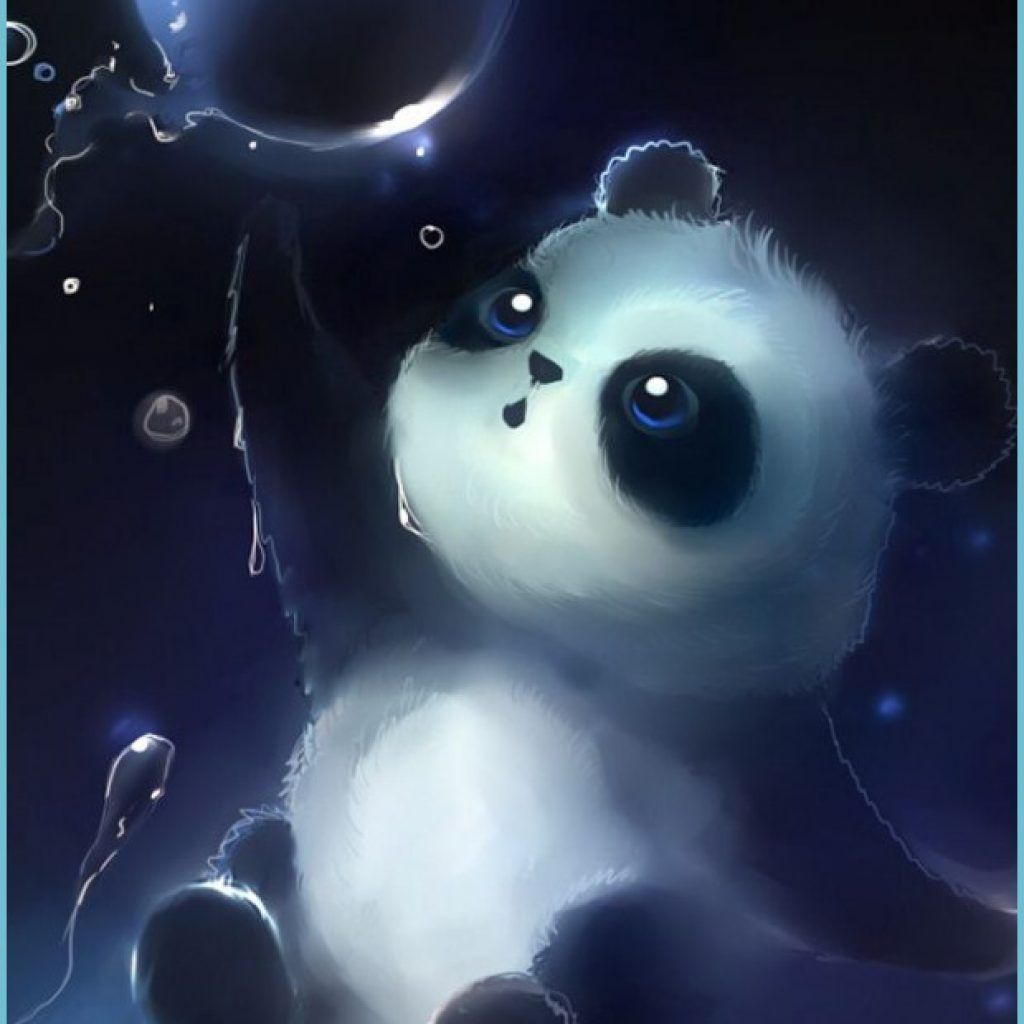 Blue Panda Panda wallpaper, Cute panda wallpaper, Panda