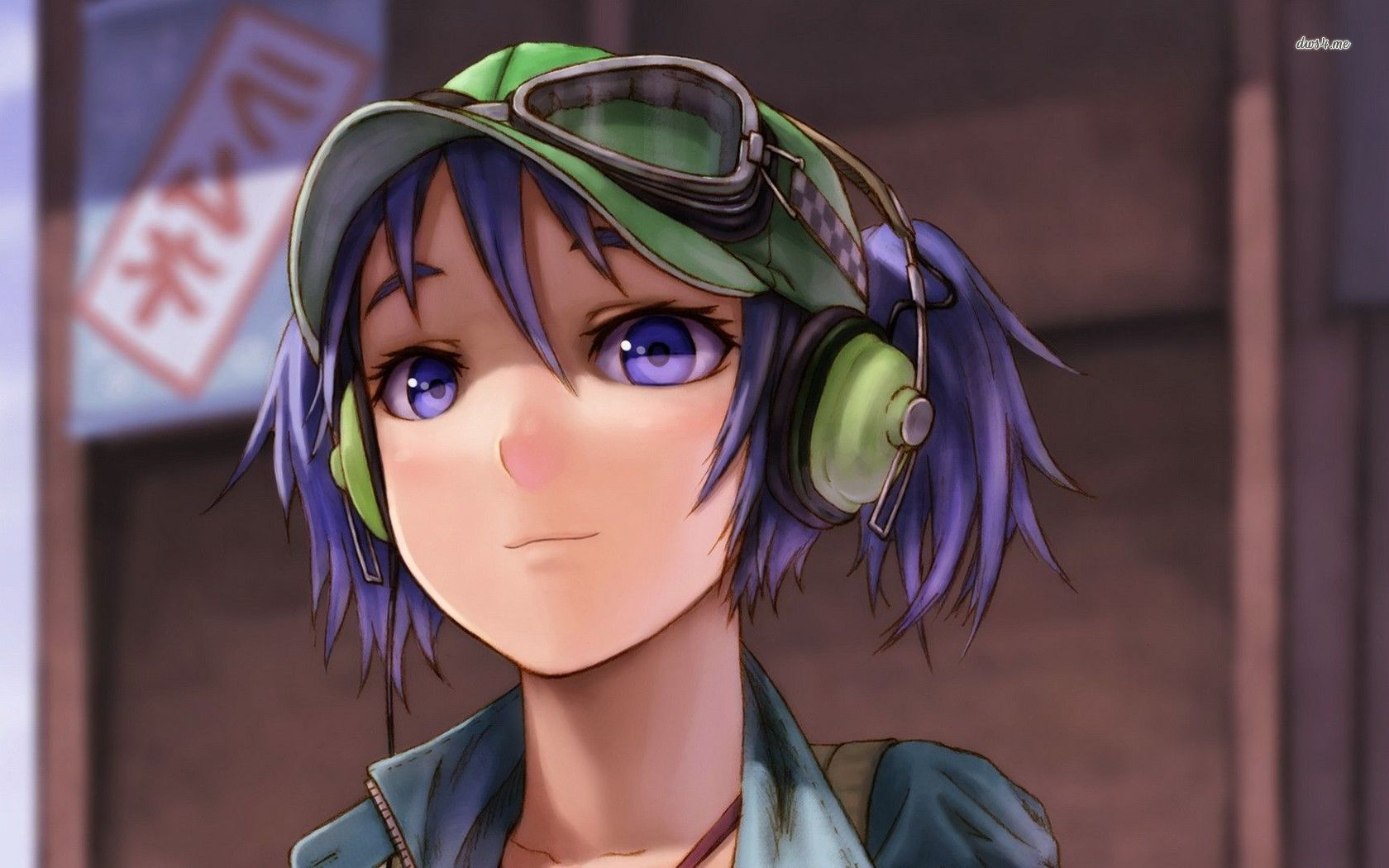 Girl Mechanic Anime Art Wallpaper & Background Download
