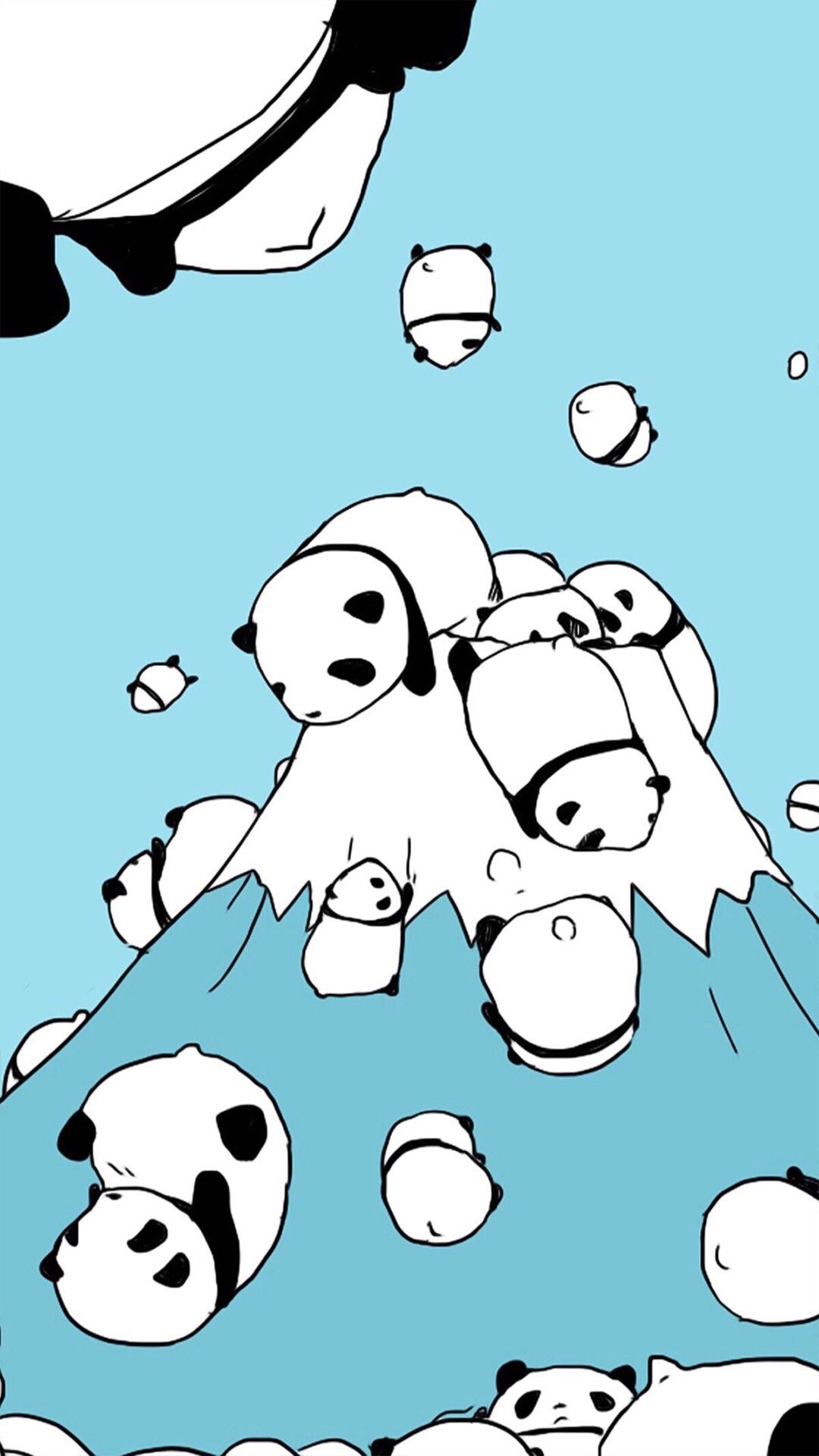 Anime Panda Wallpaper iPhone