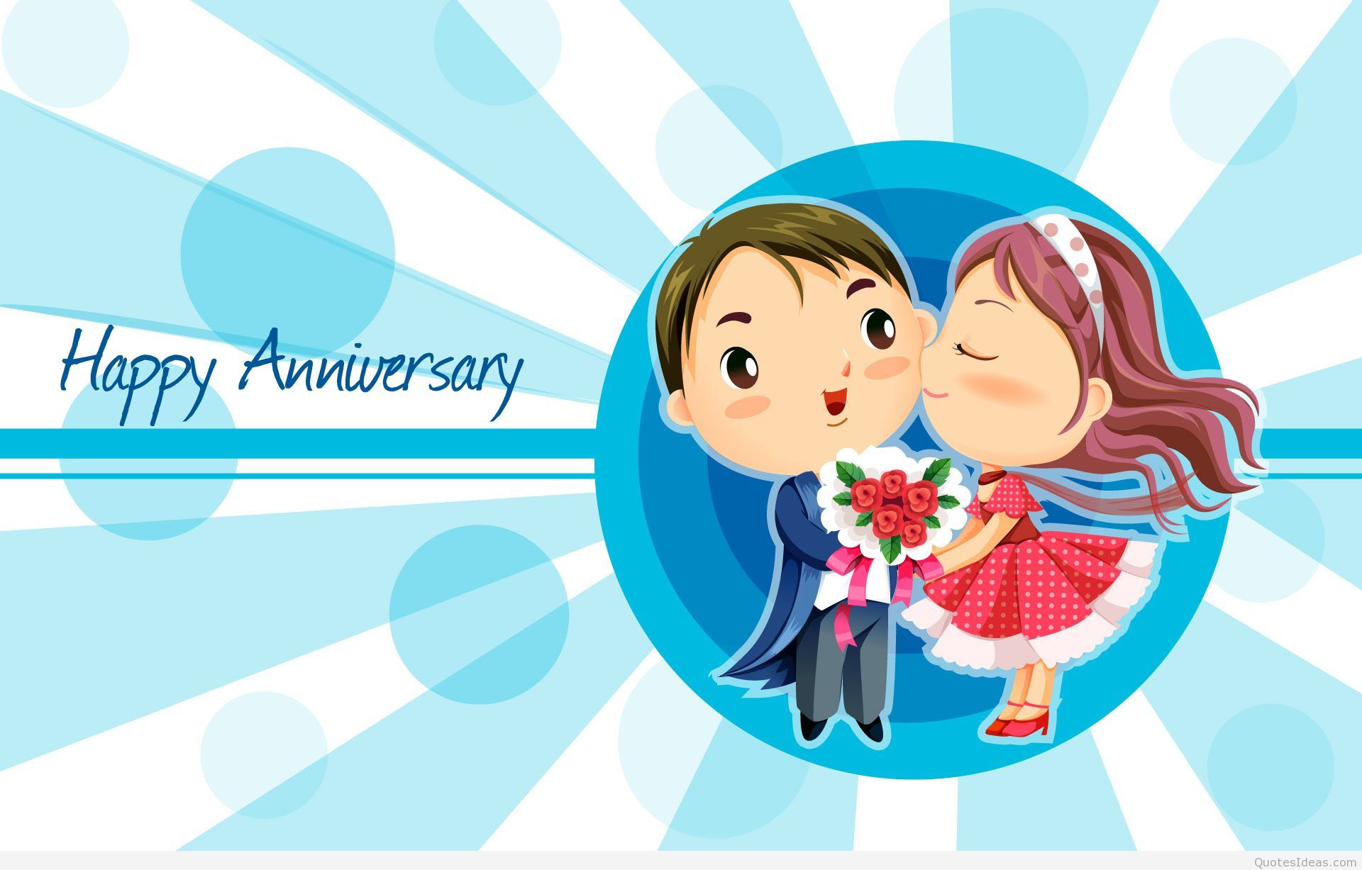 Husband Wife Love Cartoon HD Wallpaper