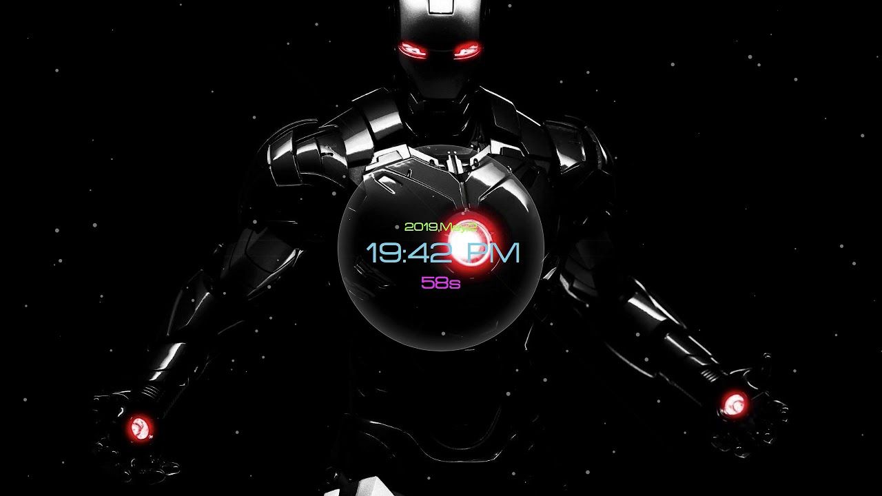 Another Jarvis Iron Man can play Mac live wallpaper and screensavers, iWall and iSaver