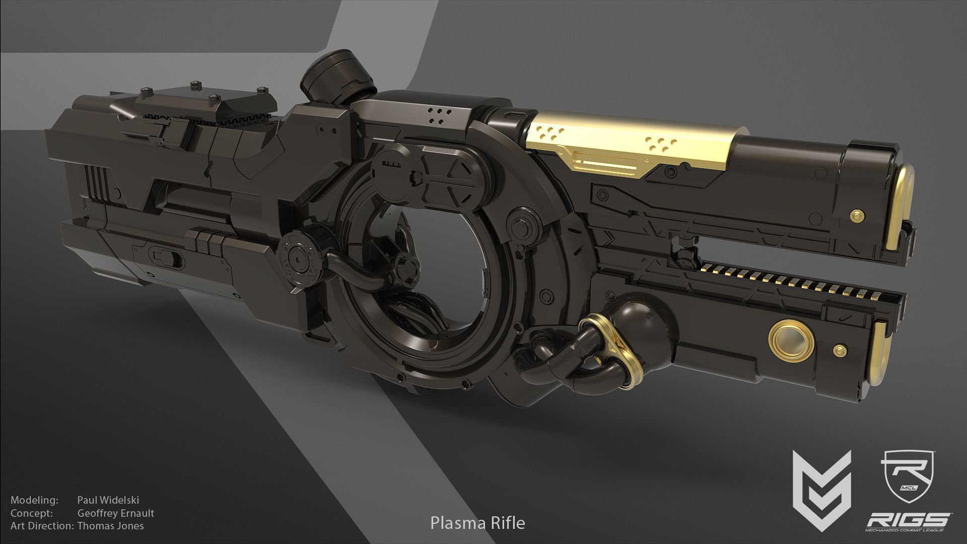 sci fi plasma rifle