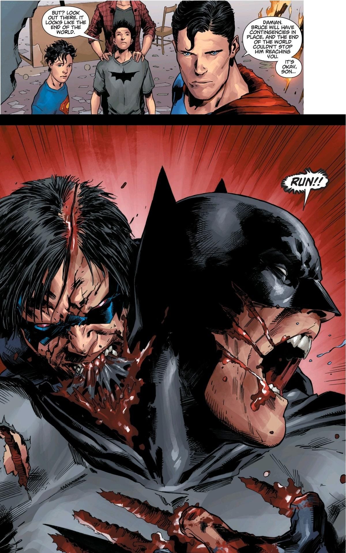 It's Okay Son [DCeased ]. Dc comics artwork, Dc comics art, Batman comics