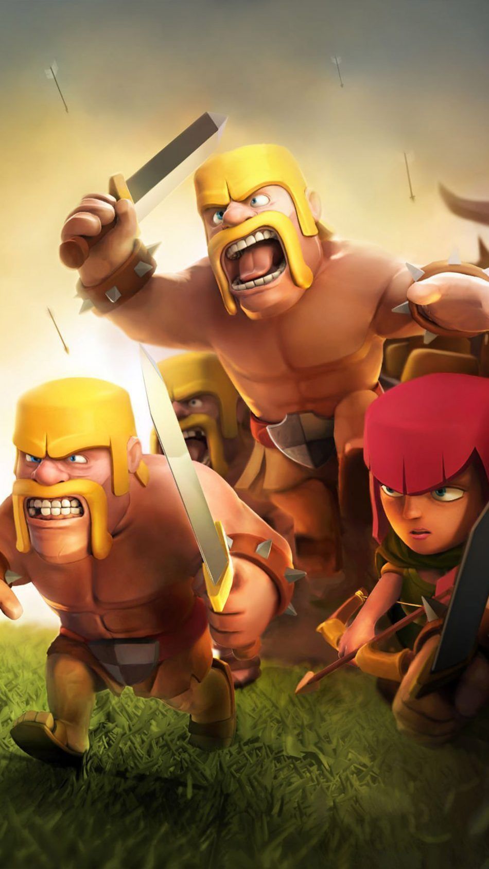 Clash of Clans Mobile Game 4K Ultra HD Mobile Wallpaper. Clash of clans, Clash of clans hack, Mobile game