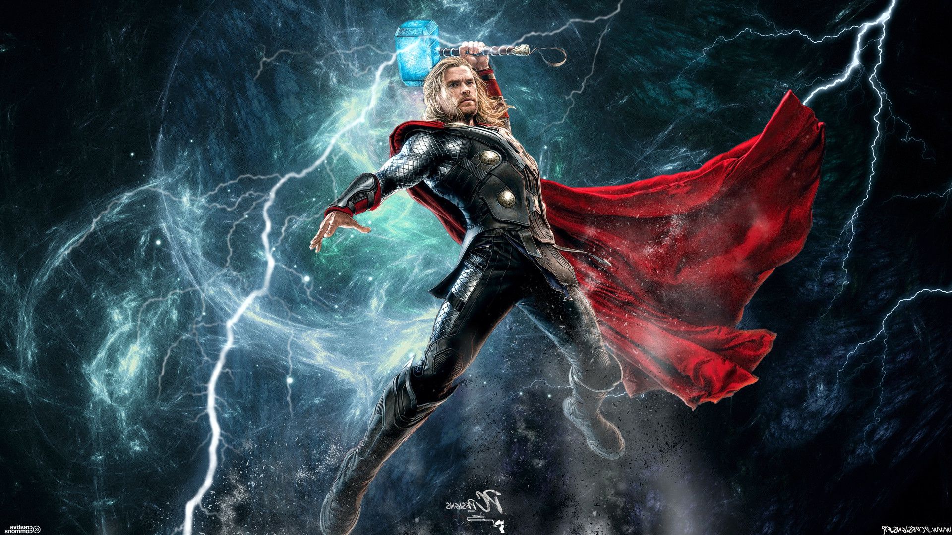 Thor Wallpaper, HD Creative Thor Picture, Full With Hammer HD