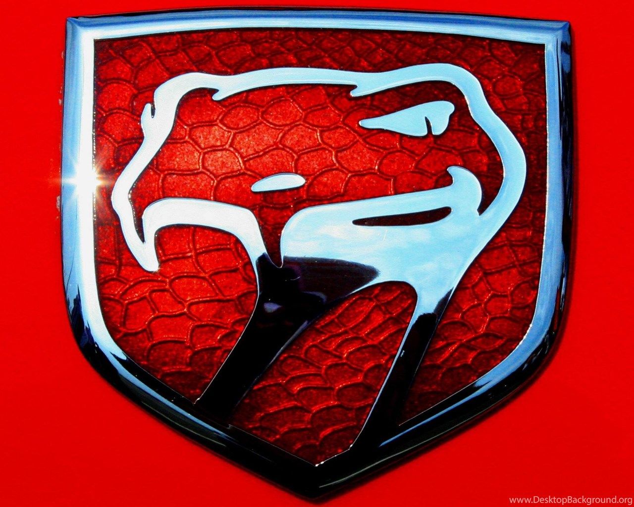 Dodge Viper Logo Wallpaper HD Desktop Background