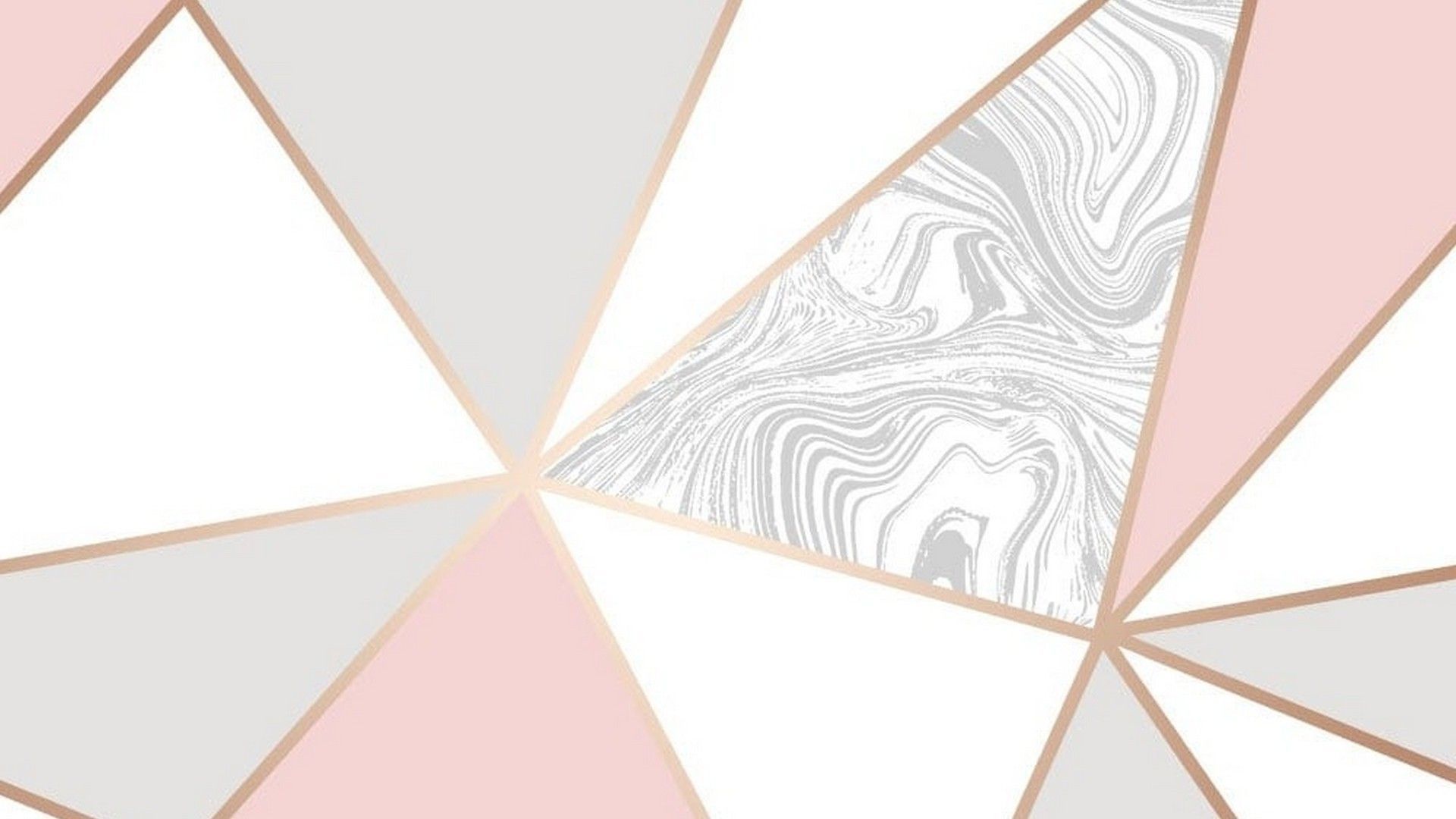 Wallpapers Rose Gold Marble.