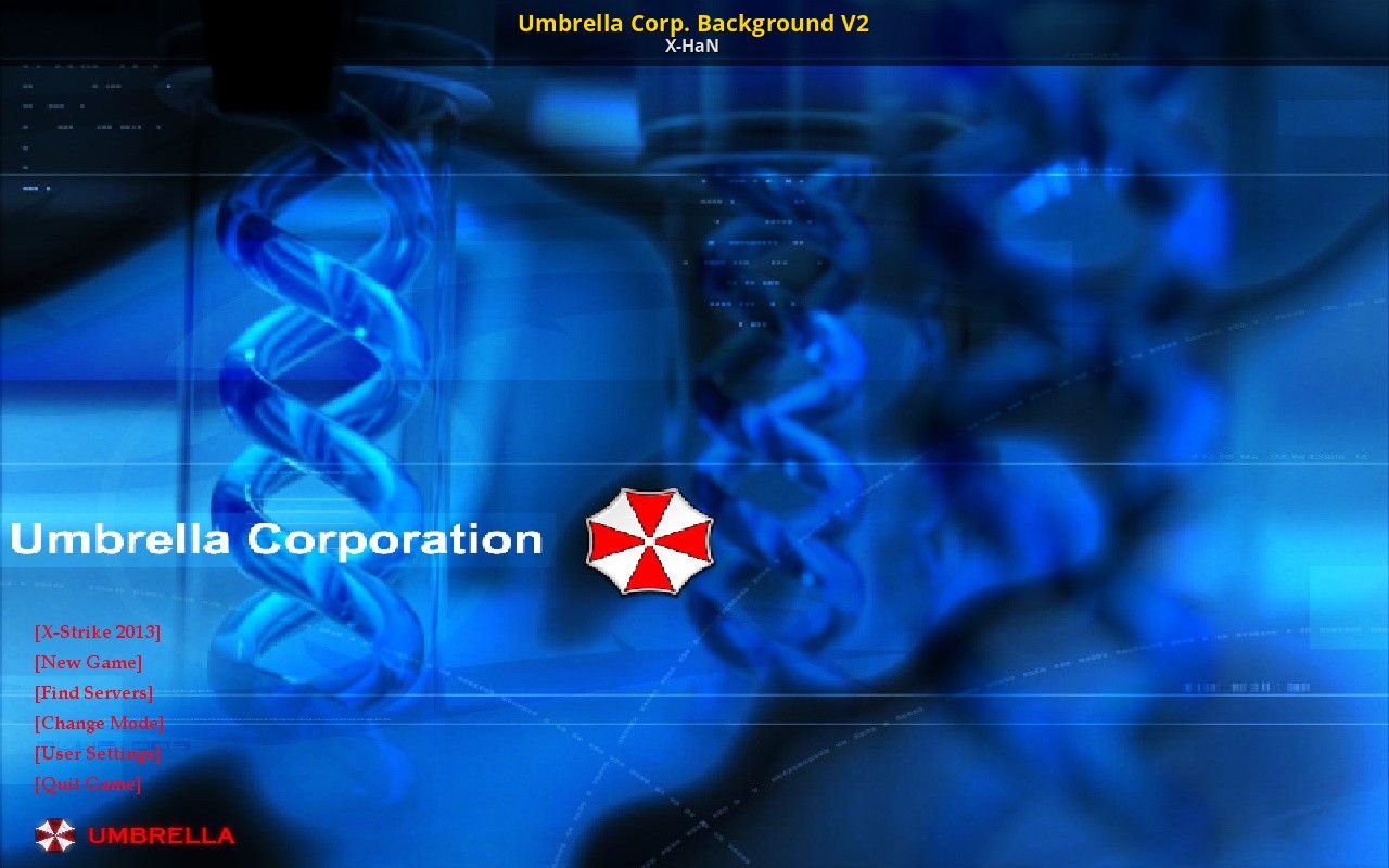 Umbrella Corp. Background V2 [Counter Strike 1.6] [GUI Mods]