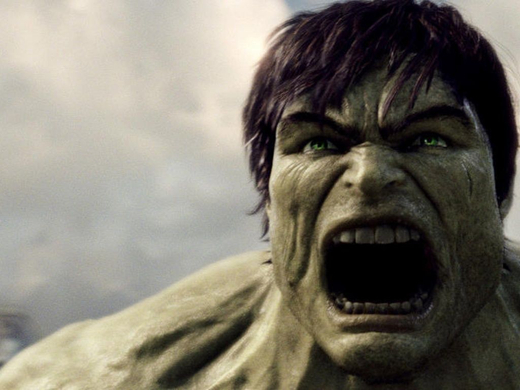 The Incredible Hulk Hulk Face