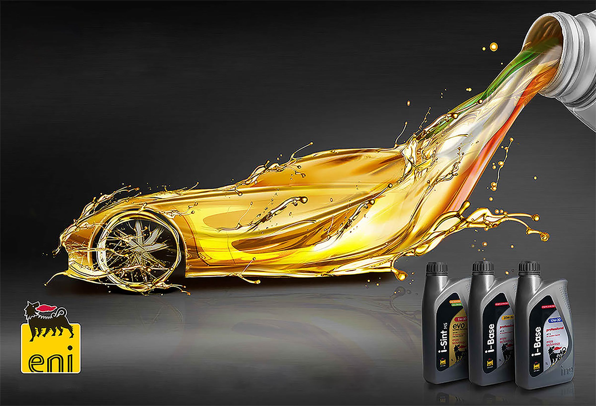 Eni Engine Oil. Lubricant, Graphic design marketing, Social media design inspiration