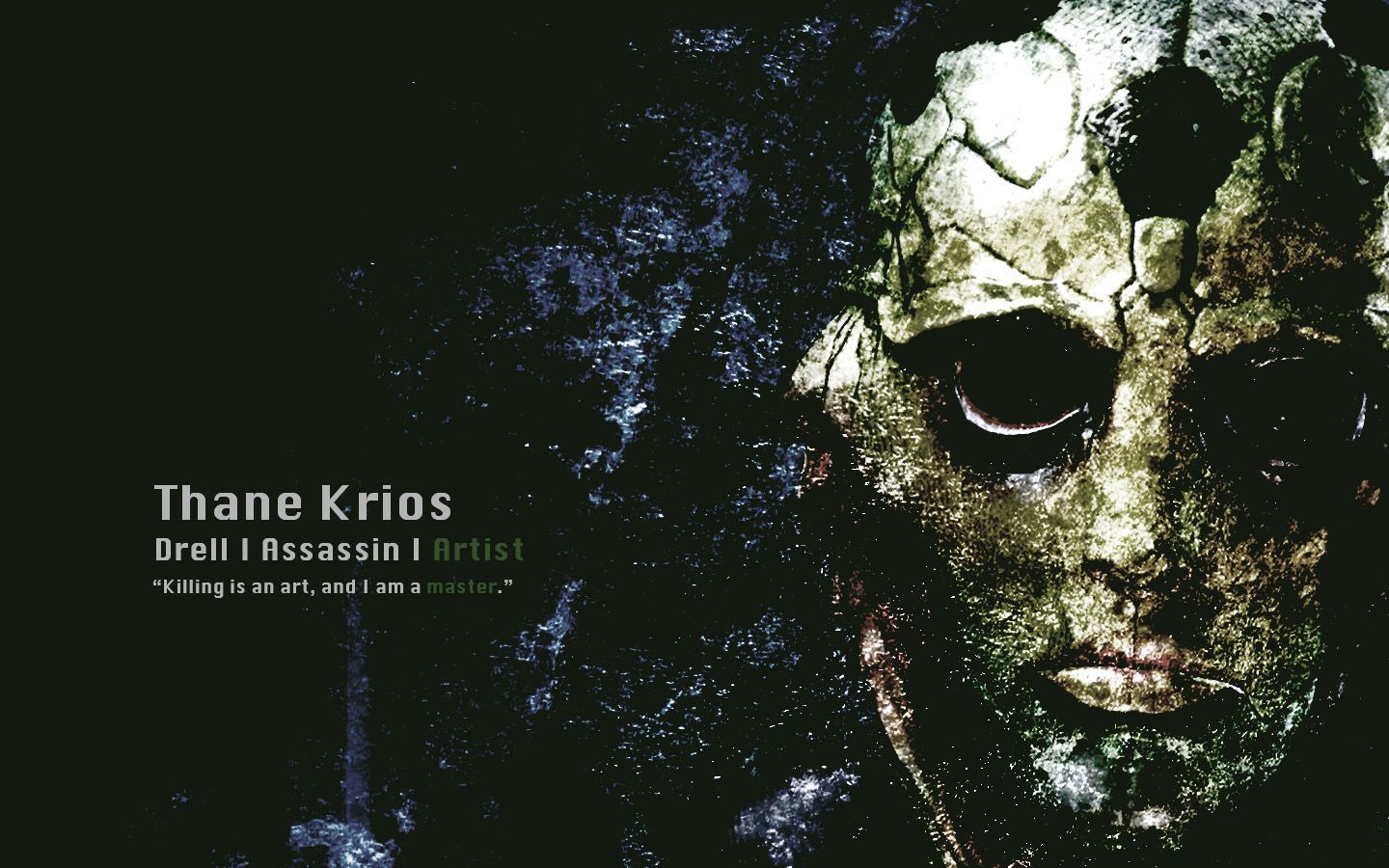 Thane Krios Wallpaper. Thane krios, Thane, Mass effect