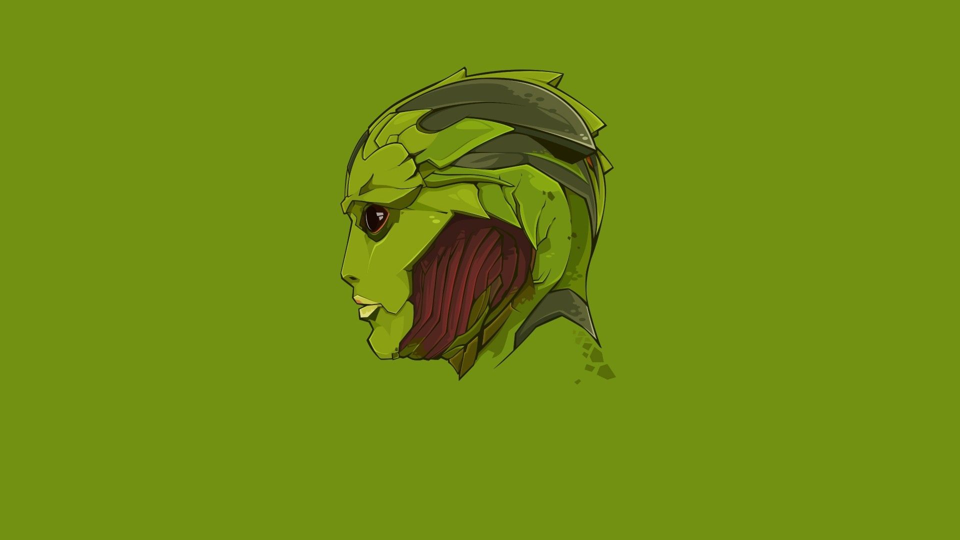 video games, Mass Effect, Thane Krios, Drell wallpaper