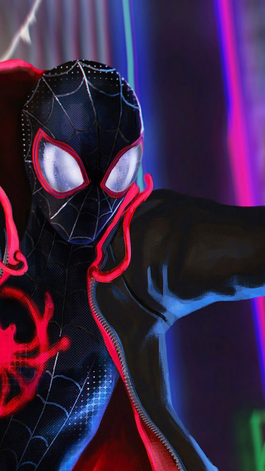 Spider Man Into The Spider Verse Wallpaper 4k Phone