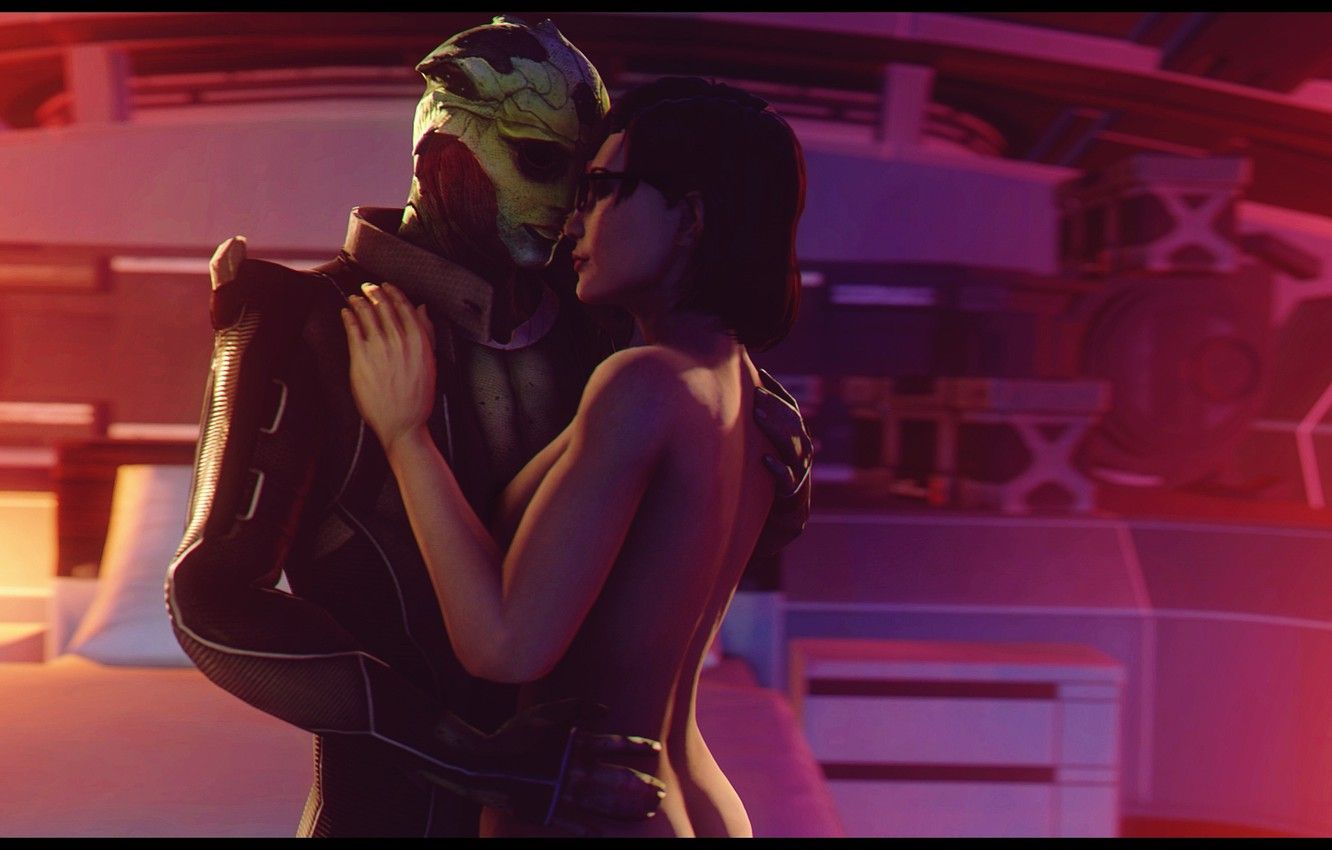 Wallpaper Assassin, mass effect, shepard, Thane Krios, Drell image for desktop, section игры