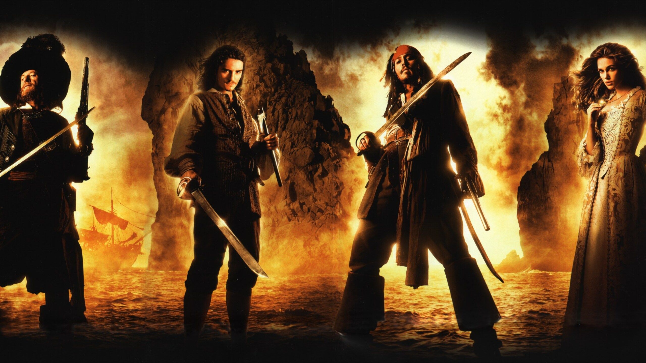Pirates Of The Caribbean 1440P Resolution HD 4k Wallpaper, Image, Background, Photo and Picture