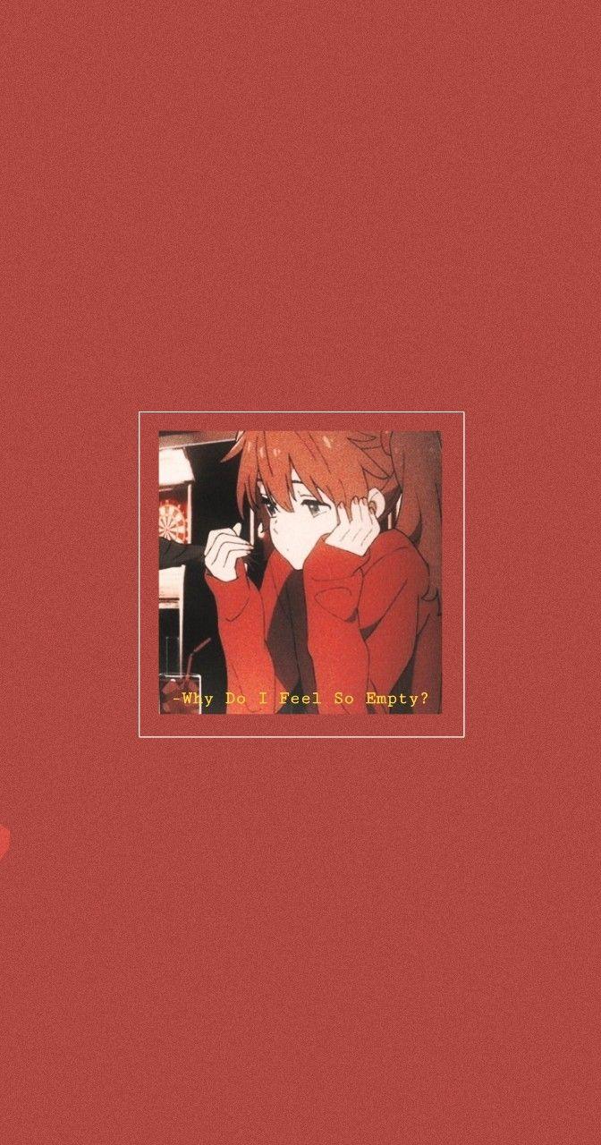 Red Anime Aesthetic Wallpaper Free Red Anime Aesthetic Background