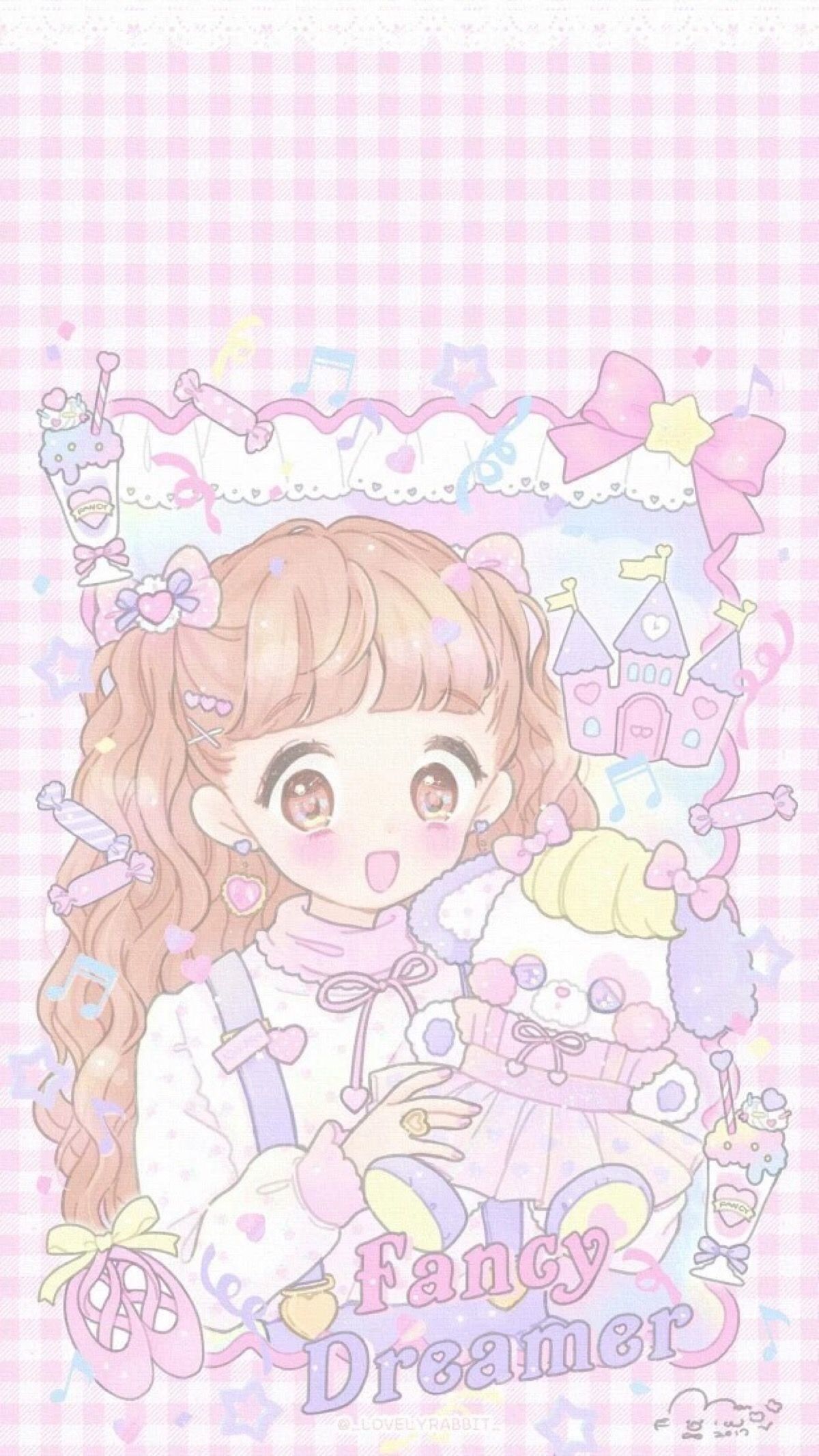 Kawaii Anime Cute Pastel Wallpaper Kawaii Anime Cute Wallpaper For Girls