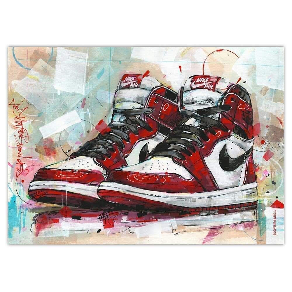 NBA ART. Air jordans retro, Air jordans, Retro