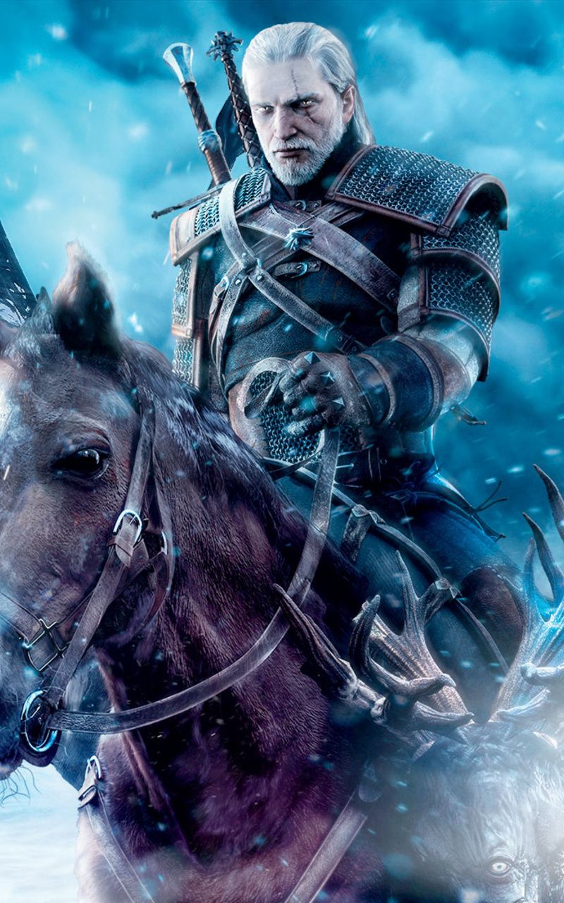 Witcher Geralt Phone Wallpapers - Wallpaper Cave