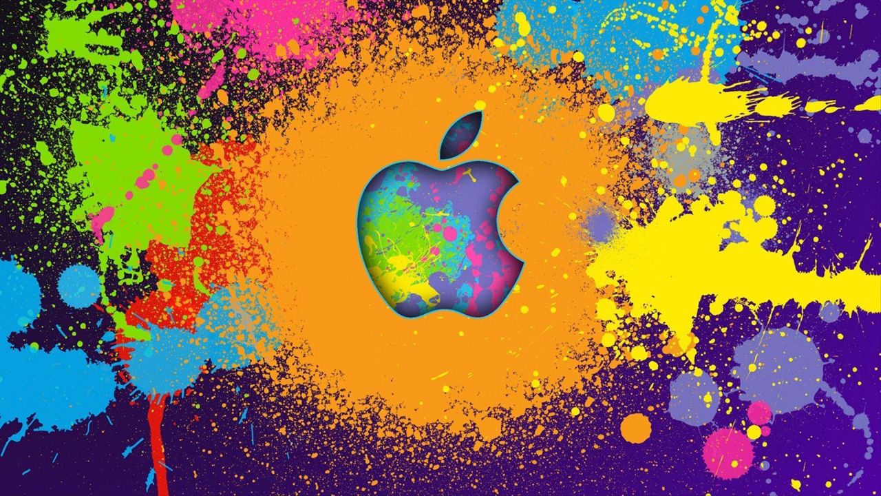 Graffiti Apple Wallpaper
