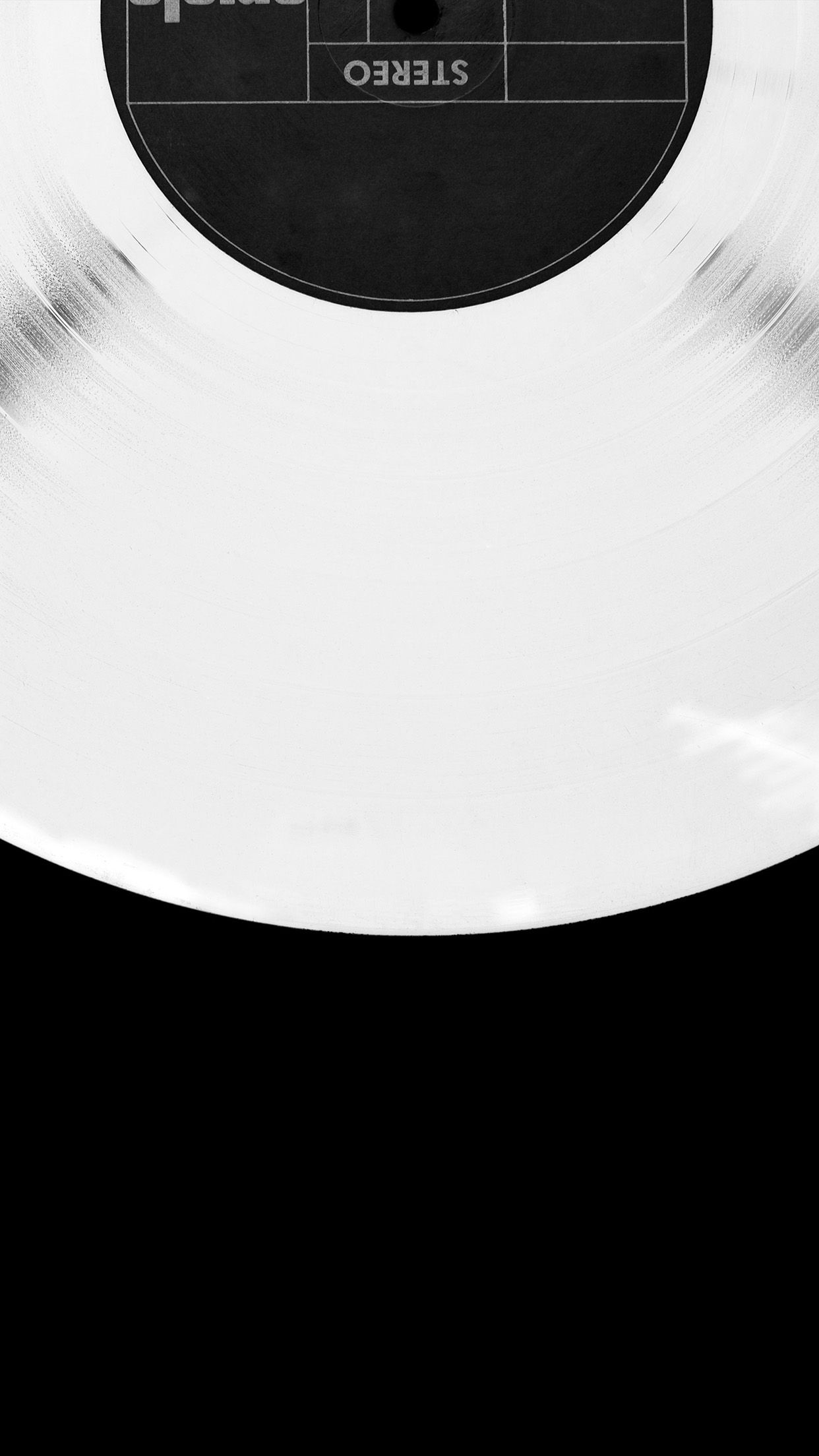 iPhone X wallpaper. record black simple minimal illustration art dark