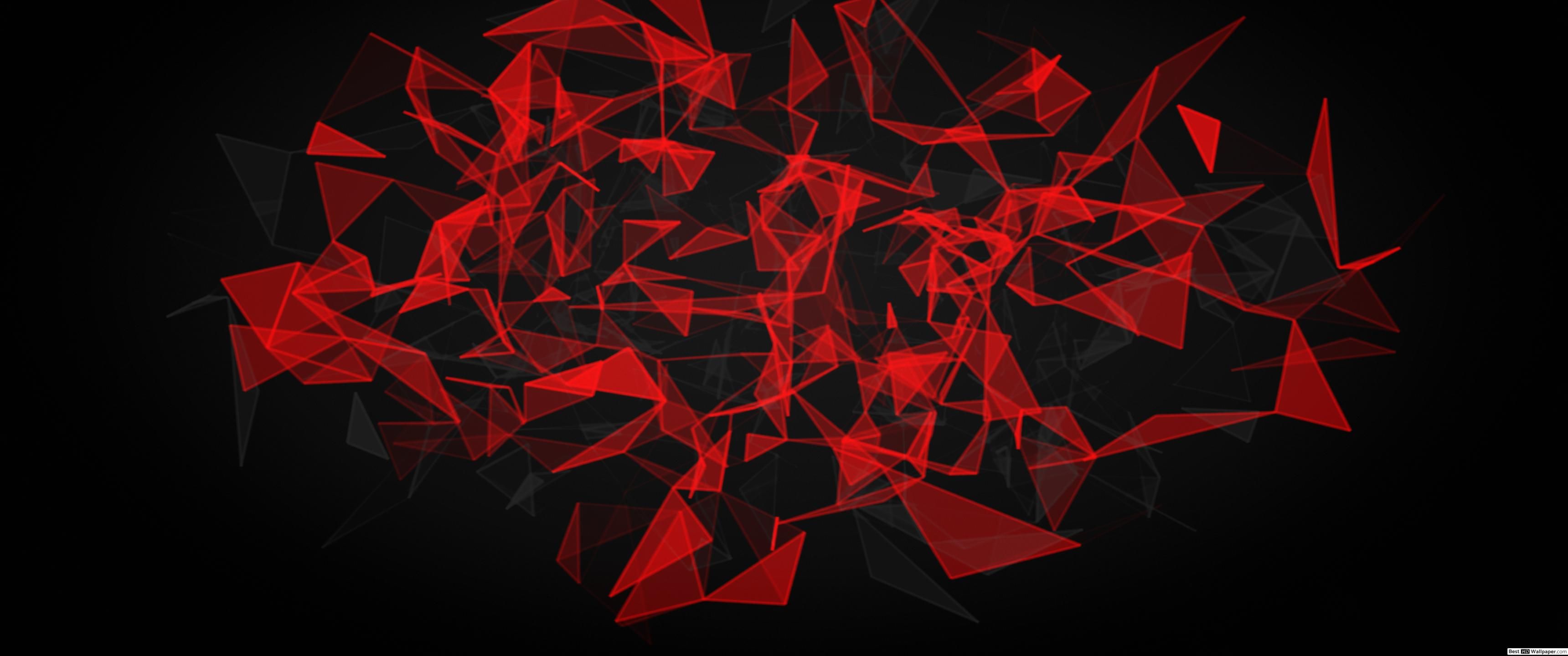 Fierce red abstract minimalist background HD wallpaper download