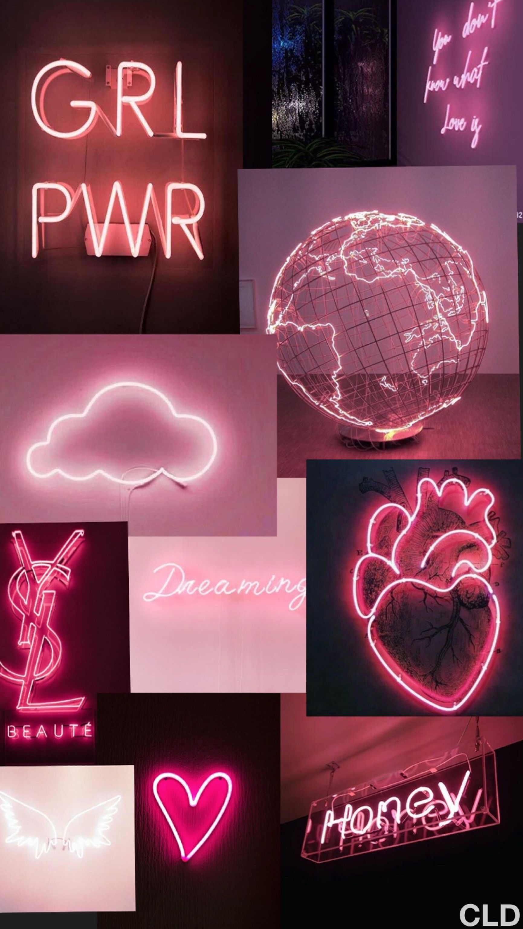 Pink Aesthetic Neon Wallpaper. Pink neon wallpaper, Pink wallpaper iphone, Wallpaper iphone neon