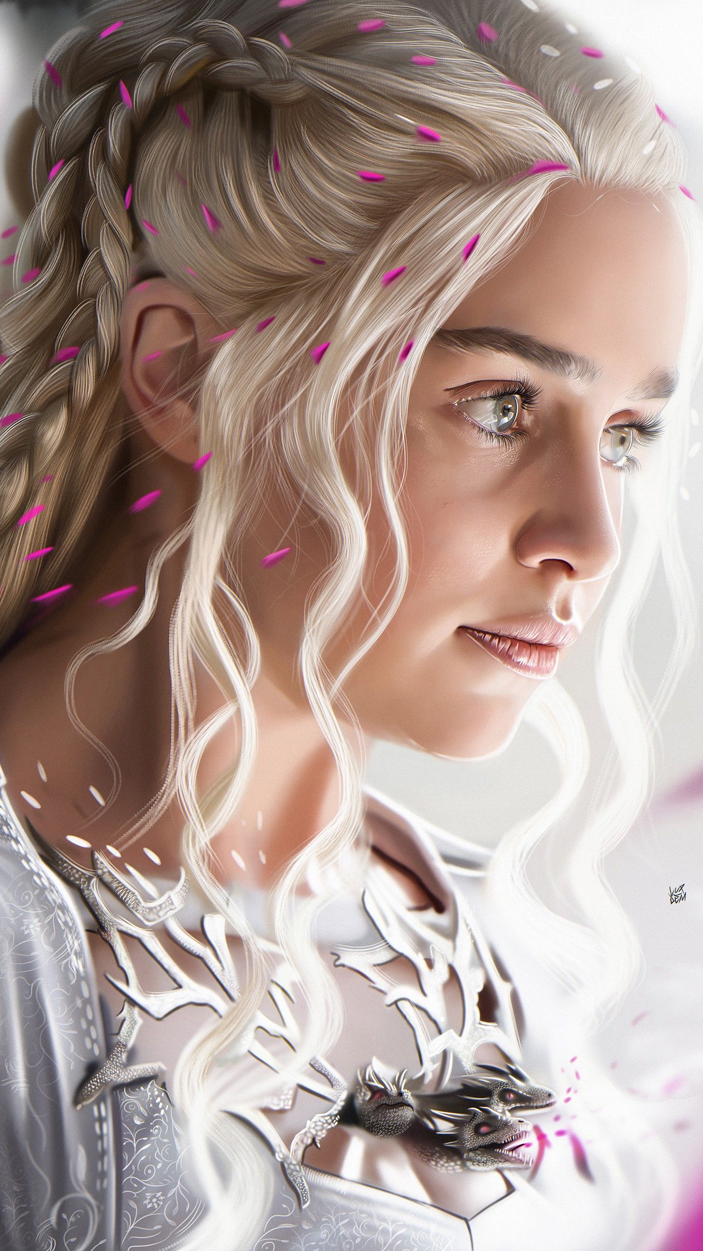 Daenerys Targaryen In Game Of Thrones iPhone Wallpapers Free Download