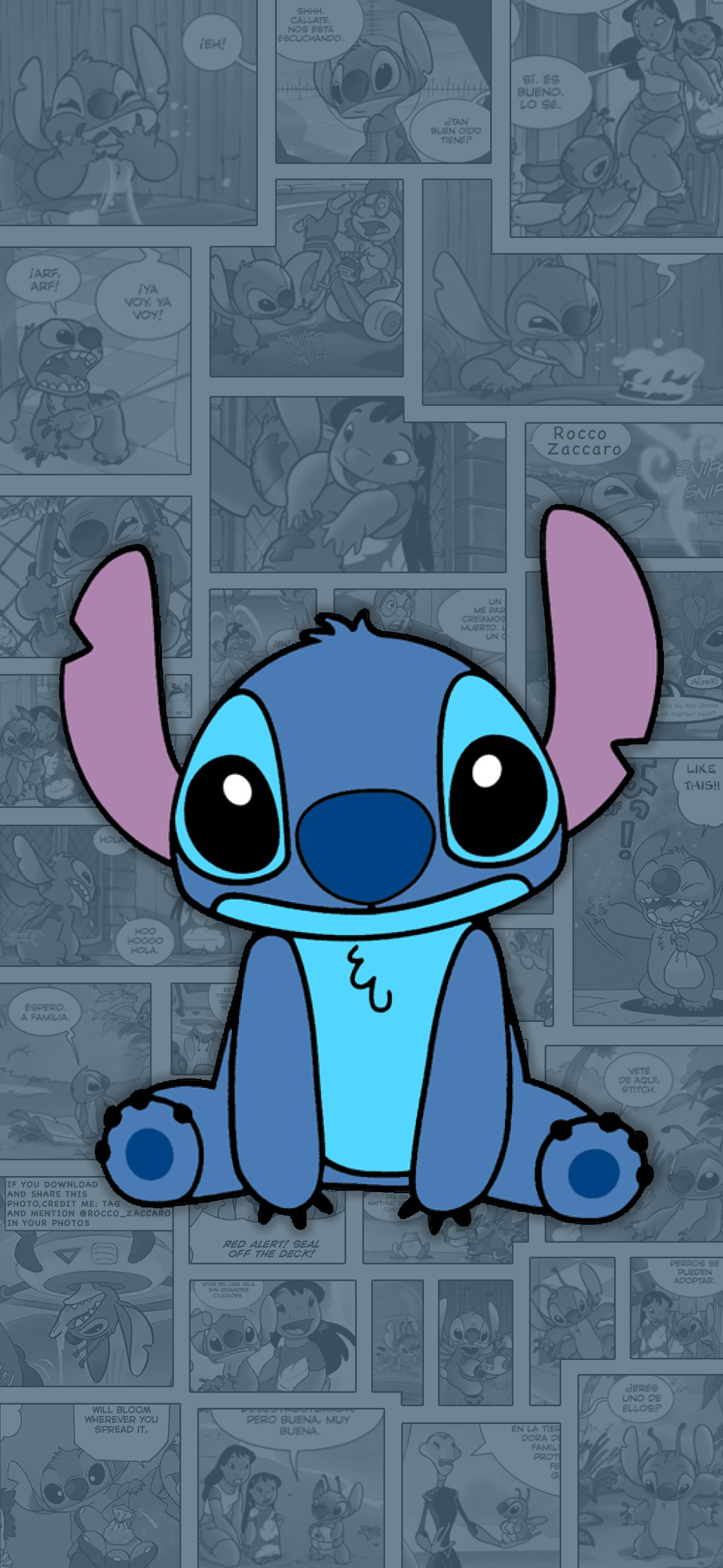 Aesthetic Stitch Cartoon Wallpapers Wallpaper Cave