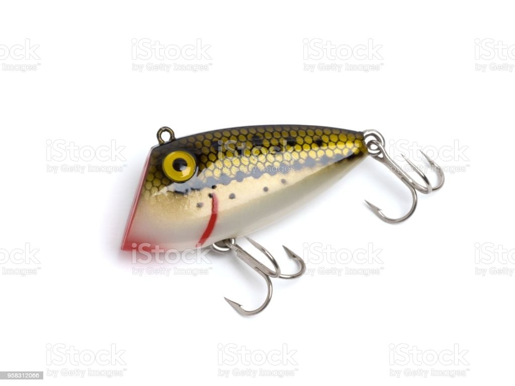Black Bass Fishing Lures Image Now