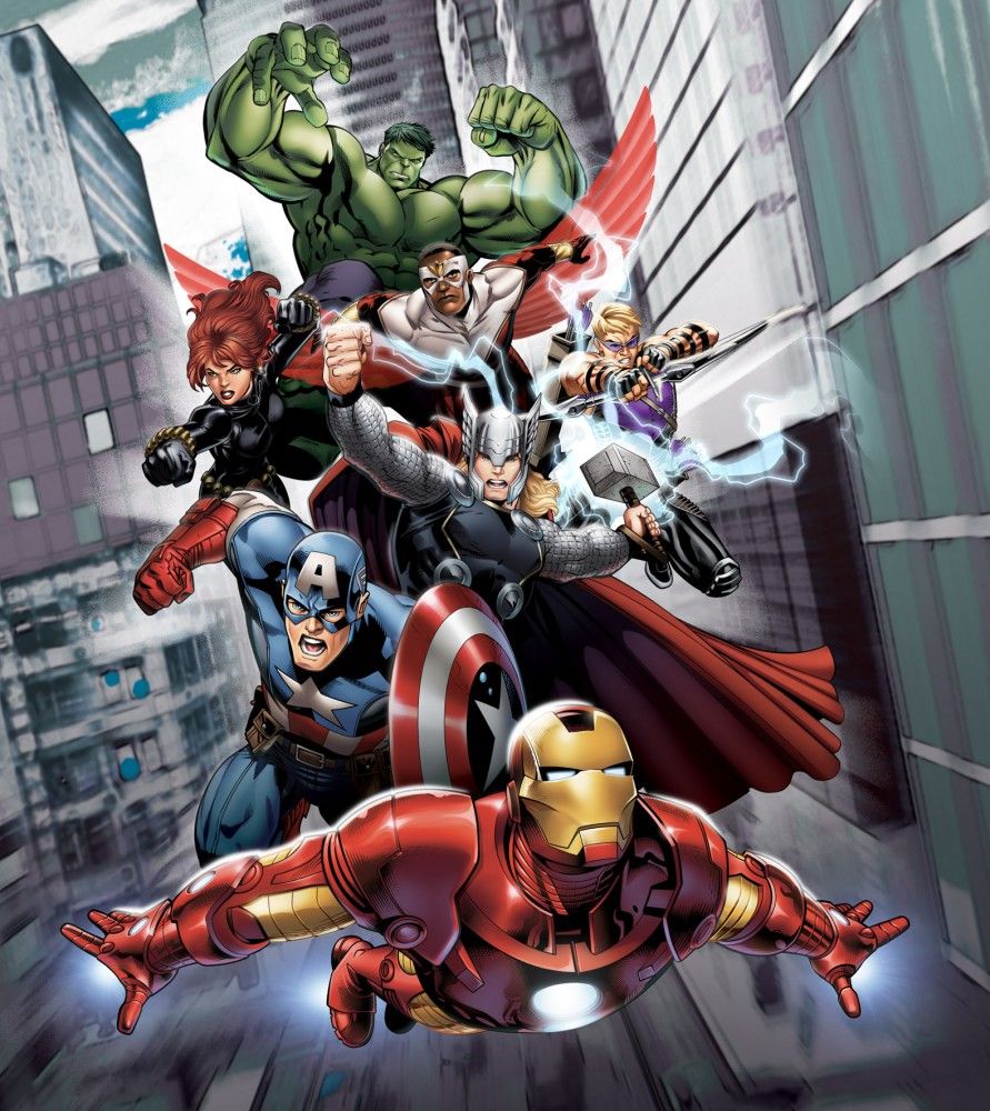 Avengers Wallpaper Mural