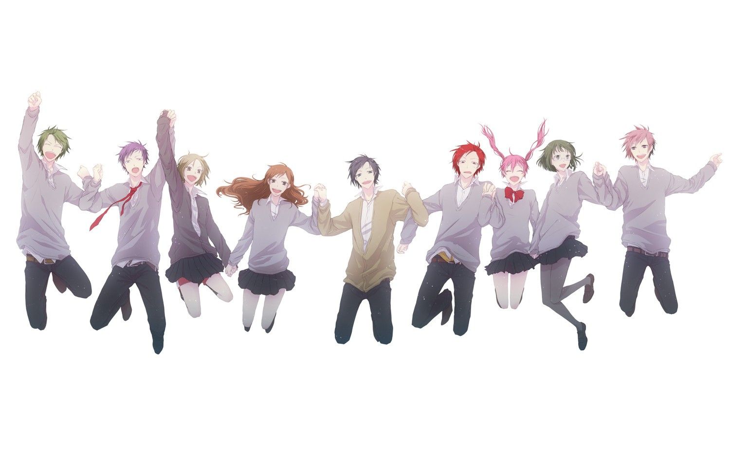 Horimiya Hori Kyouko Yoshikawa Yuki Ishikawa Toru Miyamura Izumi Wallpaper:1500x938