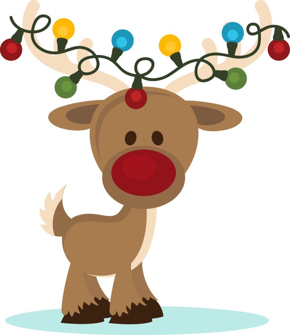 Cute Christmas Reindeer Wallpaper Free Cute Christmas Reindeer Background