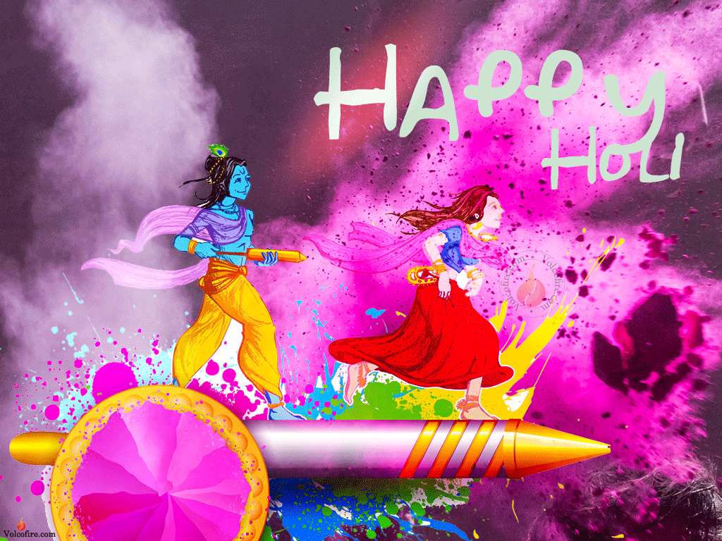 Happy Holi Image, Wallpaper, Photo, Pics, Picture & GIFs in 2020