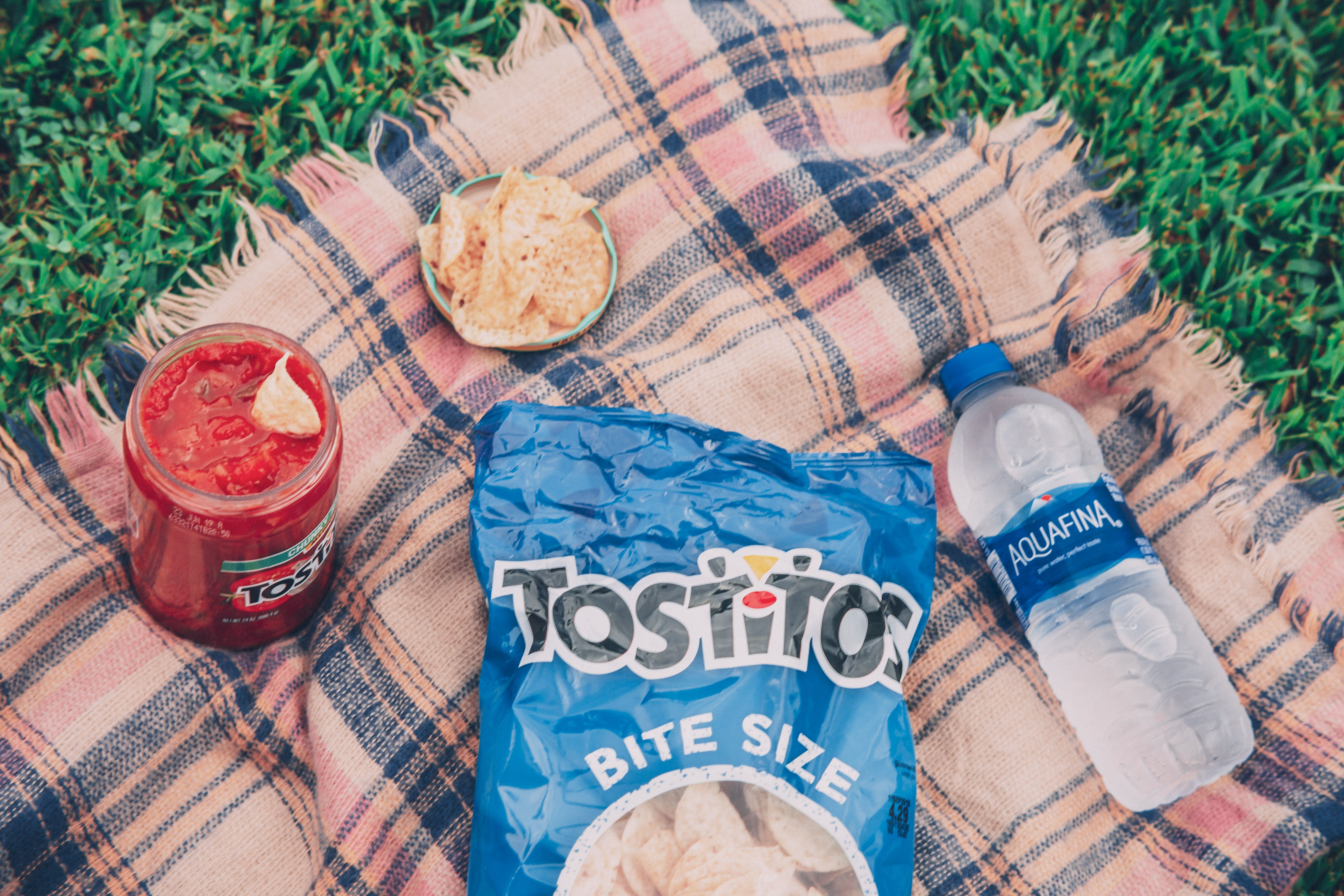 Blue Tostitos Chips Pack · Free