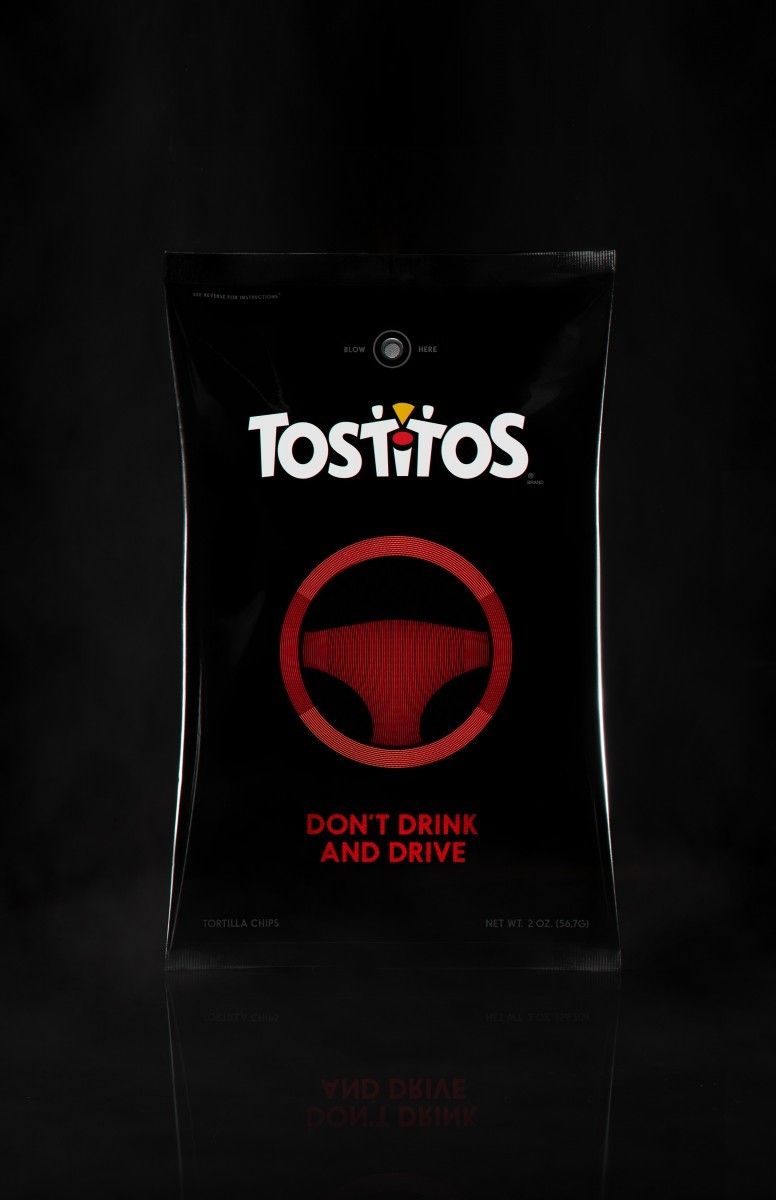 Tostitos Breathalyzer Bag by The One Show 2017